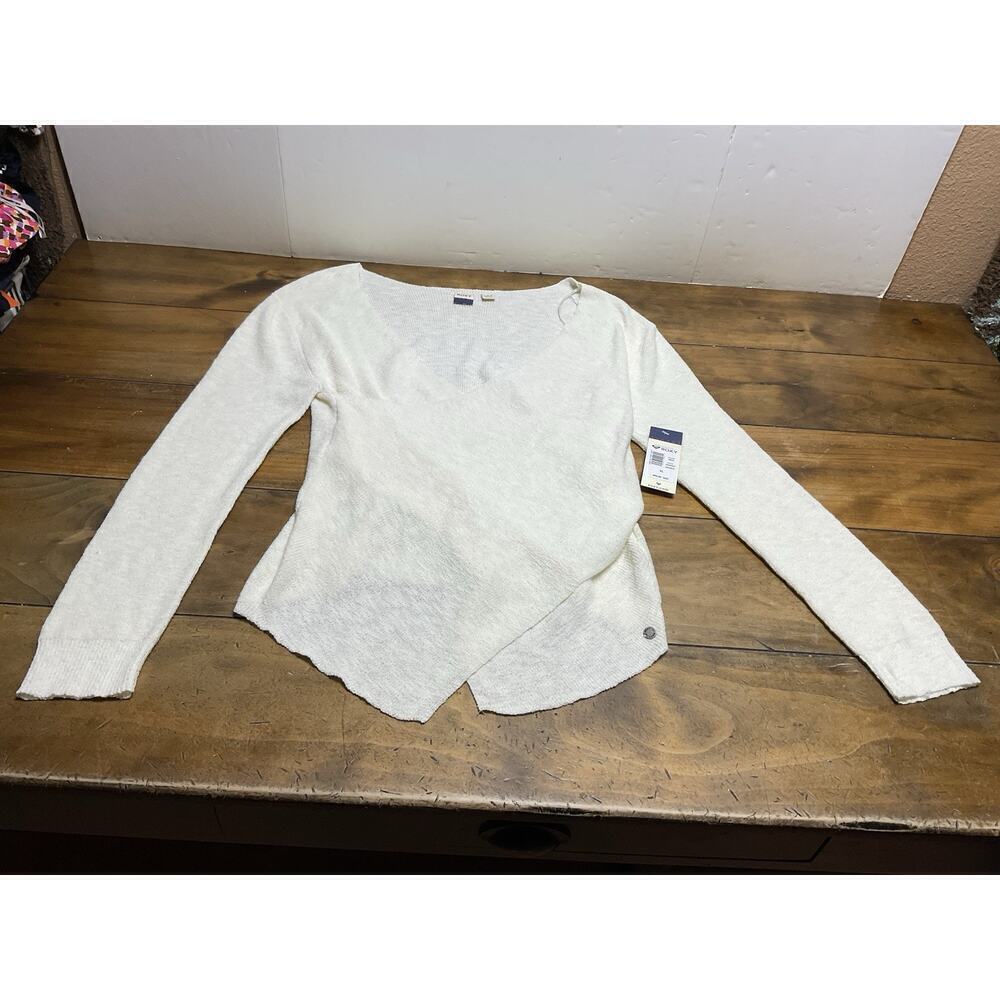 Roxy Wrap Knit Long Sleeve Top Womens Size XL NWT